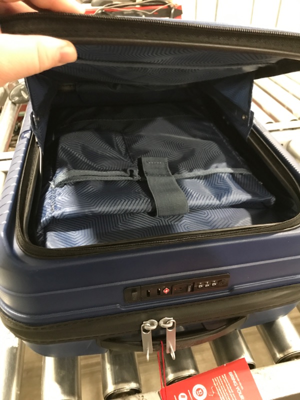 Photo 4 of American Tourister Airconic Hardside Expandable Luggage with Spinner Wheels, Navy Blue, Carry-On 20-Inch Carry-On 20-Inch Navy Blue