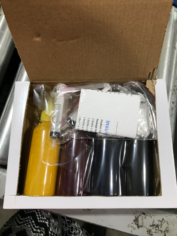 Photo 2 of LeciRoba Sublimation Ink Refill for EcoTank ET2720 WF7710 WF7720 ET2760 ET15000 ET16500 ET4700 ET3760 ET4760 WF7210 WF7610 WF7620 C88 C88+ Printer (Black, Cyan, Magenta, Yellow, 4 Pack)