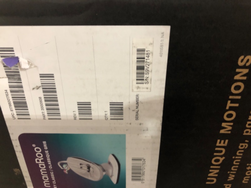 Photo 1 of 4moms mamaRoo Multi-Motion Baby Swing Smart Connectivity - Gray
