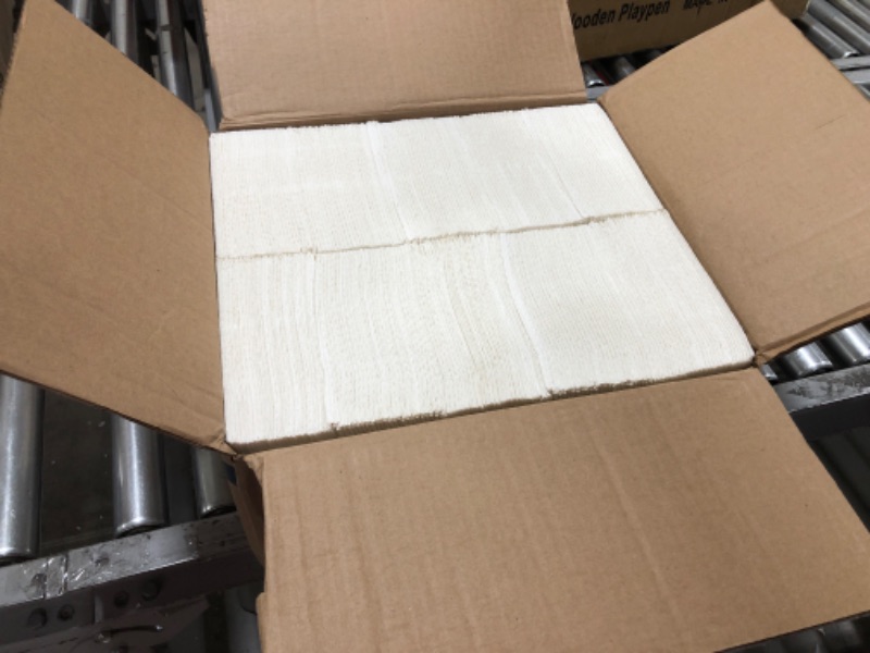 Photo 2 of Immuson Fanfold 4 x 6 Direct Thermal Shipping Labels with Perforations, 500 Labels, Permanent Adhesive, White Mailing Labels for Thermal Printer