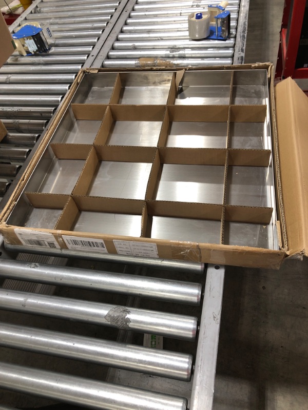 Photo 1 of Marada 32" x 30" x 2.5" Washer Machine Drain Pan Heavy Duty 304 Stainless Steel Washing Machine Tray Thickness is 1.5 mm (No Hole) 32-30