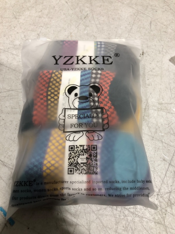 Photo 2 of YZKKE 5Pack Womens Vintage Winter Soft Warm Thick Cold Knit Wool Crew Socks, Multicolor, free size 
