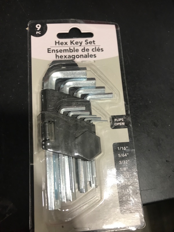 Photo 2 of 9pc HEX Key Set