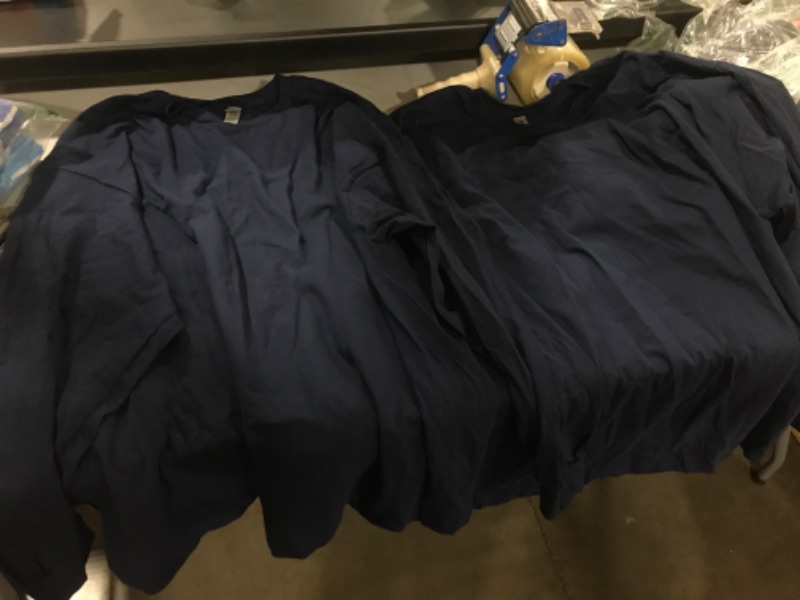 Photo 1 of 3XL  2 long sleeve shirts blue