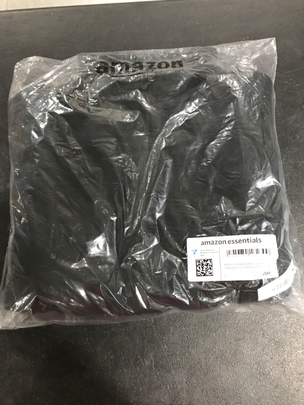 Photo 1 of Amazon Essentials Women's Classic-Fit Long-Sleeve Full-Zip Polar Soft Fleece Jacket  Polyester Black Large