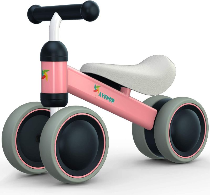 Photo 1 of Avenor Baby Balance Bike - Baby Bicycle for 6-24 Months, Sturdy Balance Bike for 1 Year Old, Perfect as First Bike or Birthday Gift, Safe Riding Toys for 1 Year Old Boy Girl Ideal Baby Bike (Pink)
