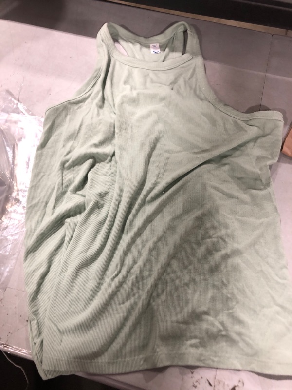 Photo 1 of 2xL tank sage green 