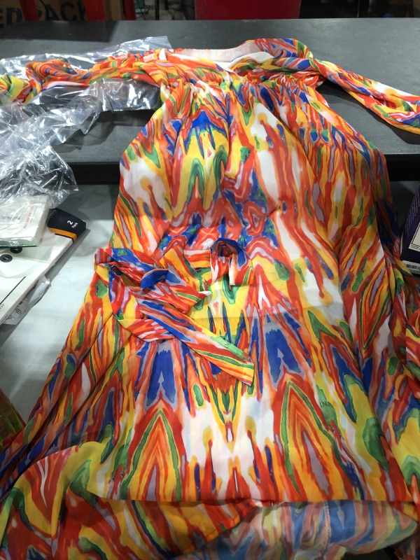 Photo 1 of 2XL colorful dress