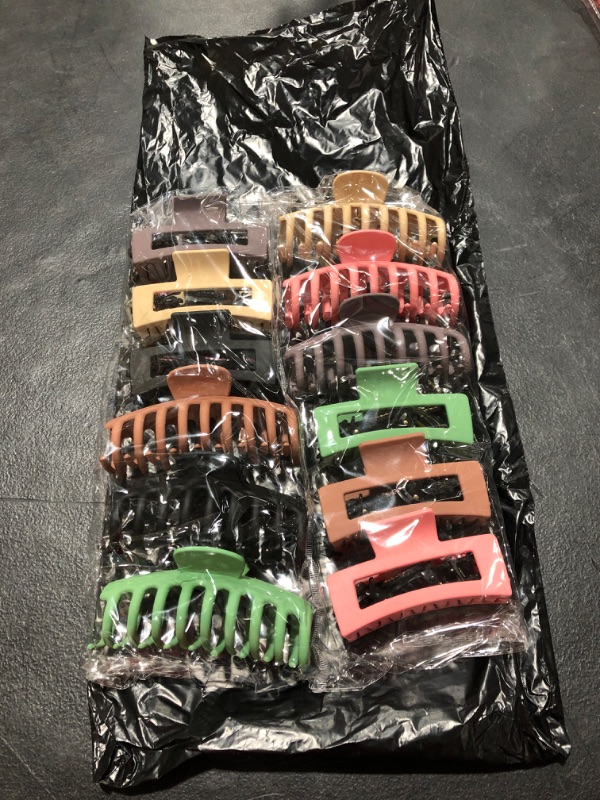 Photo 1 of 12 PACK Decorative Hair Clips 