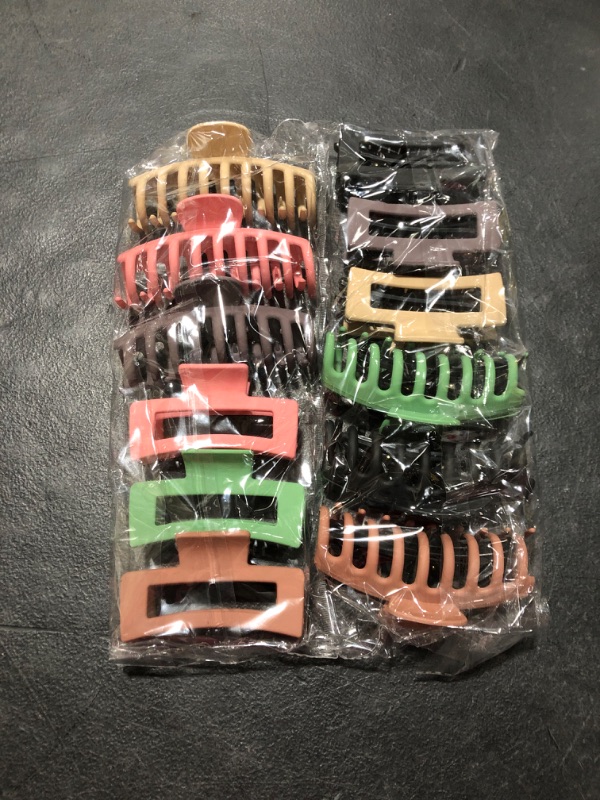 Photo 1 of Decorative Hair Clips 12 PACK