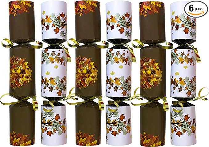 Photo 1 of Iconikal 9-inch No-Snap Non-Popping Party Table Favor, Autumn Leaves, 6-Pack 4 boxes