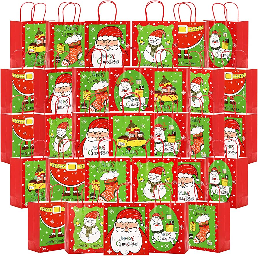 Photo 1 of 60 PCS CHRISTMAS BAGS SMALL 