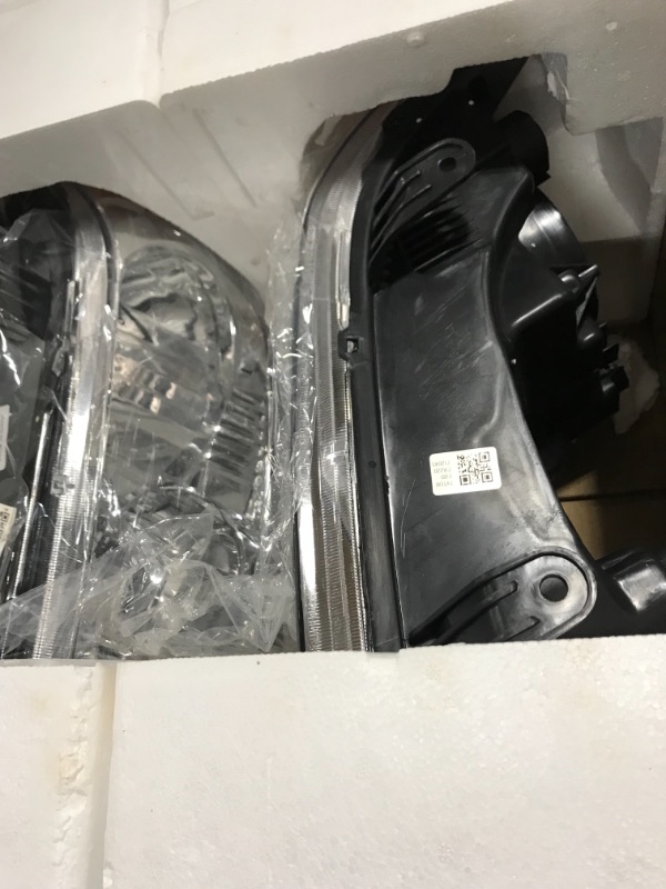 Photo 1 of AS Headlight Assembly Compatible with 2007-2013 Toyota Tundra /2008-2017 Toyota Sequoia Chrome Housing Driver and Passenger Side