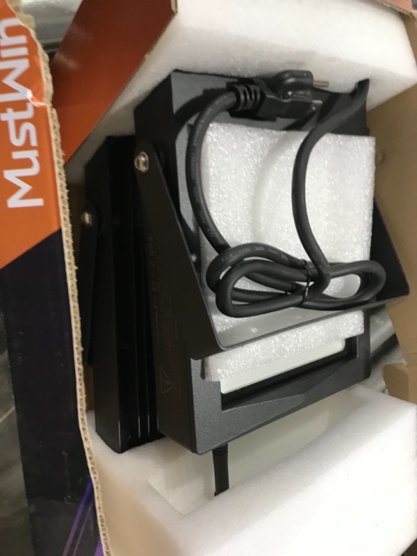 Photo 2 of MustWin RGBCW 60W Smart Flood Light w/ Hub WiFi App Control Alexa Google AM7
