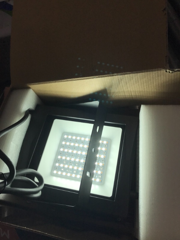 Photo 1 of MustWin RGBCW 60W Smart Flood Light w/ Hub WiFi App Control Alexa Google AM7
