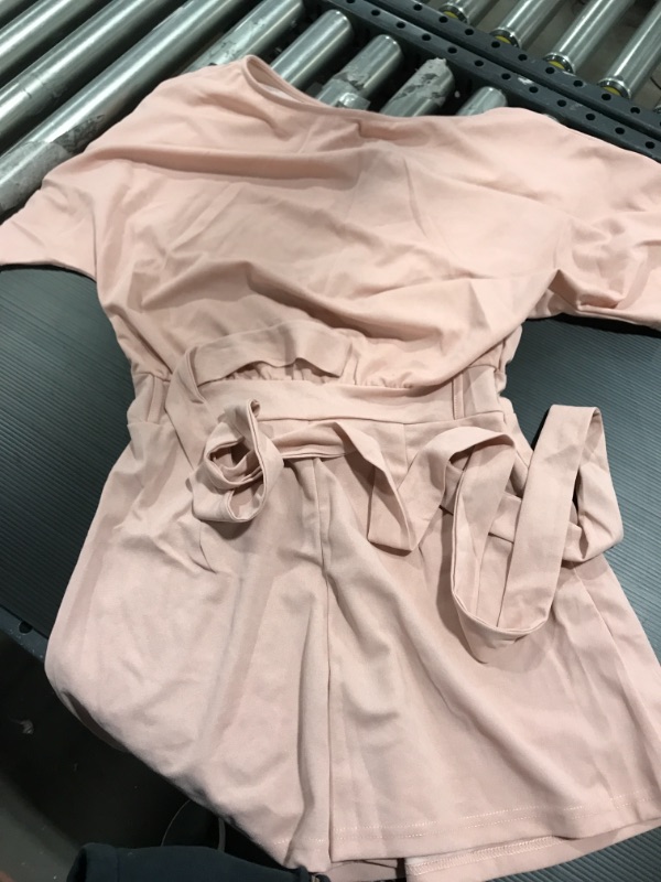 Photo 1 of  dusty rose romper with belt SIZE M