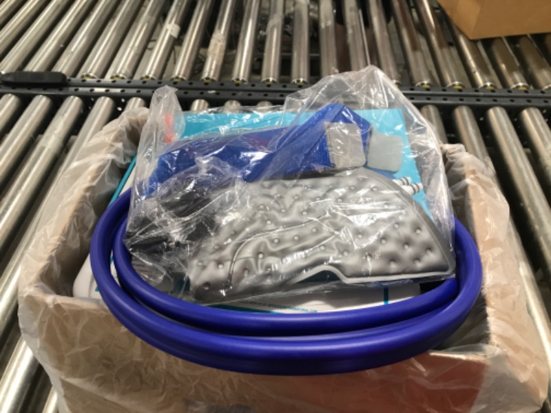 Photo 2 of Cold Therapy Machine — Cryotherapy Freeze Kit System — for Post-Surgery Care, ACL, MCL, Swelling, Sprains, and Other Injuries — Wearable, Adjustable Knee Pad — Cooler Pump with Digital Timer