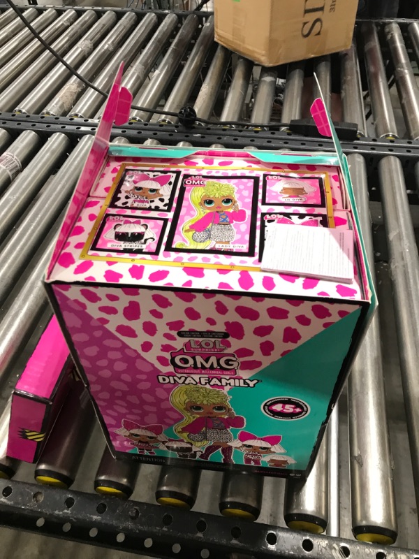 Photo 2 of L.O.L. Surprise! OMG Diva Family with 45 Surprises Including (1) Pink Fashion Doll with (4) Collectible Dolls and Accessories Toy Playset, Great for Kids Ages 4 5 6, Amazon Exclusive
