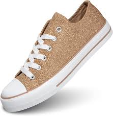 Photo 1 of  Womens Shoes Low Top Lace Up Canvas Sneakers Casual Fashion Running Lightweight Breathable Low Cut Comfortable Canvas Shoes for Walking--- size 8