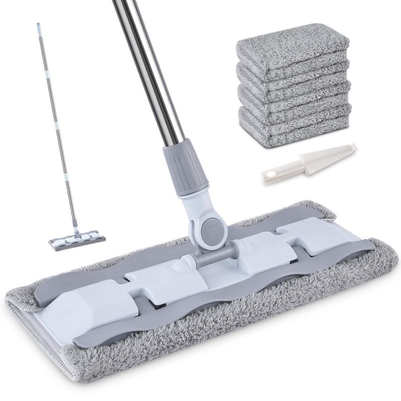 Photo 1 of  Microfiber Hardwood Floor Mop with 4 Washable Pads