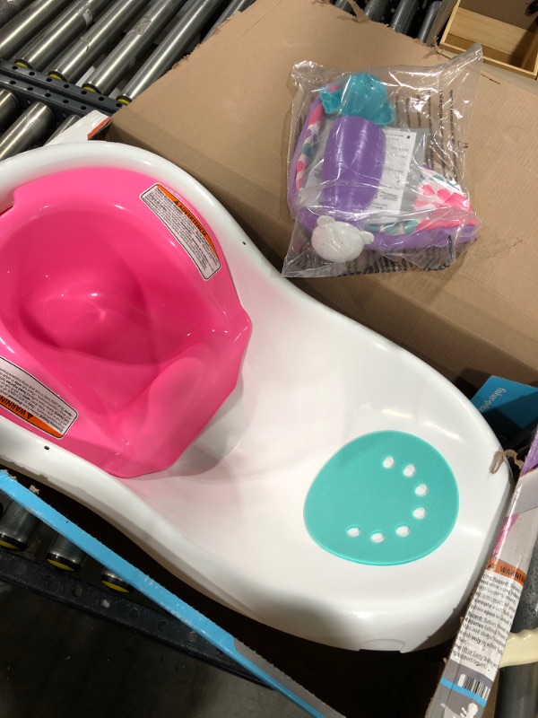 Photo 1 of Fisher-Price 4-in-1 Sling 'n Seat Tub 1 Count (Pack of 1) Pink