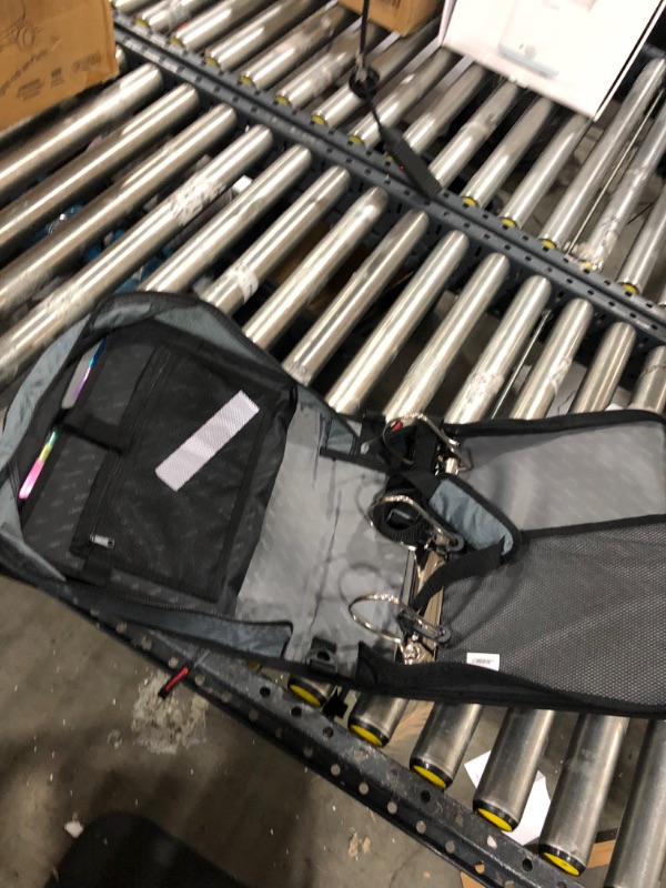 Photo 1 of Case-it The King Sized Zip Tab Zipper Binder - 4 Inch D-Rings - 5 Subject File Folder - Multiple Pockets - 800 Sheet Capacity - Comes with Shoulder Strap - Jet Black D-186 Jet Black Single