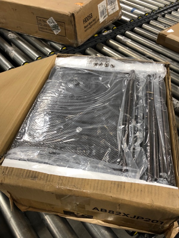 Photo 1 of HOOBRO Metal Shoe Rack, 4 Tier Shoe Rack for Closet, Holds 12-16 Pairs of Shoes, 29.5" W x 11.6" D x 31.5" H, Stackable, for Entryway, Hallway, Living Room Bronze AB82XJ01