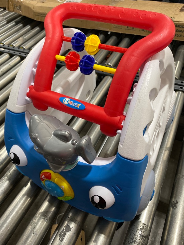 Photo 1 of EINSTEM Sit-to-Stand Baby Walker, Baby Toys 6 to 12, 12-18 Months, Toys for 1 Year Old Boy, Versatile and Sturdy 4 in 1 Toddlers Push and Pull Learning Musical Toys, Blue
