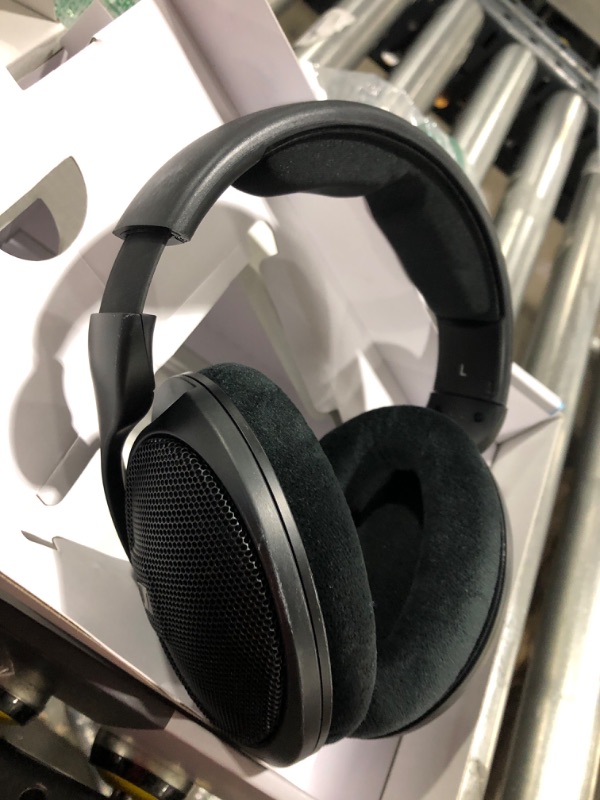 Photo 2 of Sennheiser HD 560 S Over-The-Ear Audiophile Headphones - Neutral Frequency Response, E.A.R. Technology for Wide Sound Field, Open-Back Earcups, Detachable Cable, (Black) (HD 560S)