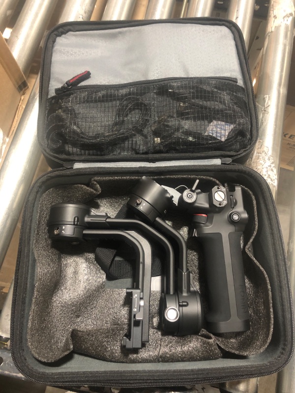 Photo 2 of DJI RSC 2 Combo - 3-Axis Gimbal Stabilizer for DSLR and Mirrorless Camera, Nikon, Sony, Panasonic, Canon, Fujifilm, 6.6 lb Payload, Foldable Design, Vertical Shooting, OLED Screen, Black. DJI RSC 2 Pro Combo