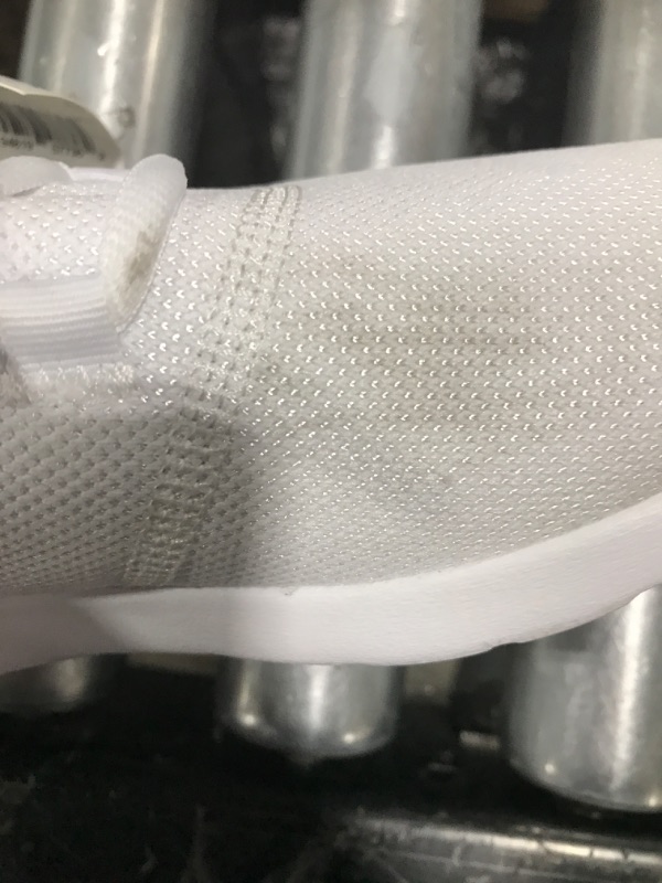 Photo 3 of adidas Women's Cloudfoam Pure-2.0 Running Shoe 8 White/White/Grey