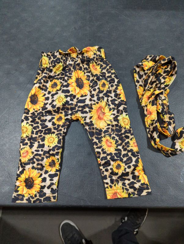 Photo 1 of Girls, toddler flower pants - 38