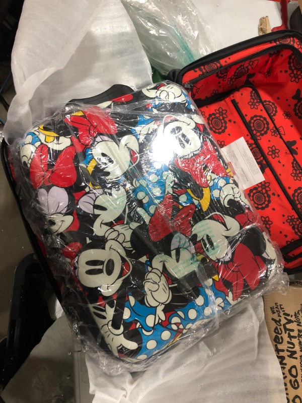 Photo 3 of American Tourister Disney Hardside Luggage with Spinners, Minnie Mouse 2, 2-Piece Set (18/20) 2-Piece Set (18/20) Minnie Mouse 2