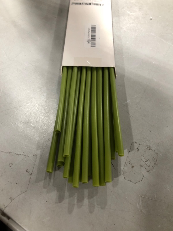 Photo 2 of 1/4 inches Stem Covers for DIY Bouquets 12 inch Artificial Flower Stem Covers for DIY Wedding Centerpiece Bouquet (Yellow Green)