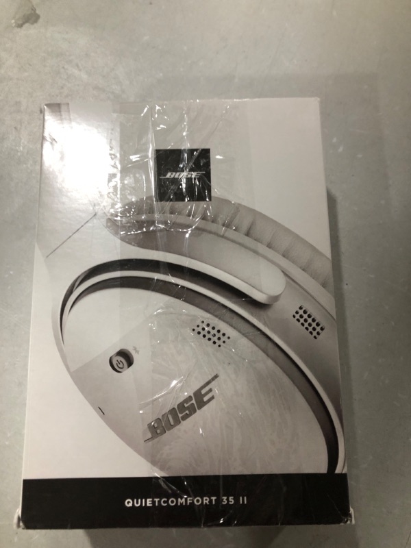 Photo 2 of Bose QuietComfort 35 II Noise Cancelling Bluetooth Headphones— Wireless, Over Ear Headphones with Built in Microphone and Alexa Voice Control, Silver