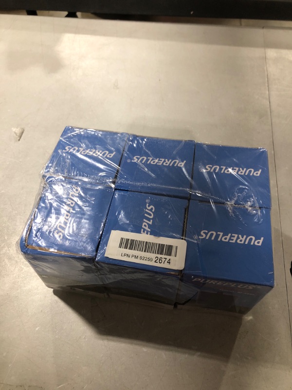 Photo 2 of PUREPLUS Faucet Water Filter Replacement for Pur® Plus RF9999® FM-2500V FM-3700, PFM150W, PFM350V, PFM400H, PFM450S, Used for Pur® Advanced & Horizontal Faucet Mounts, 6Pack---MINOR PACKAGE DAMAGE 