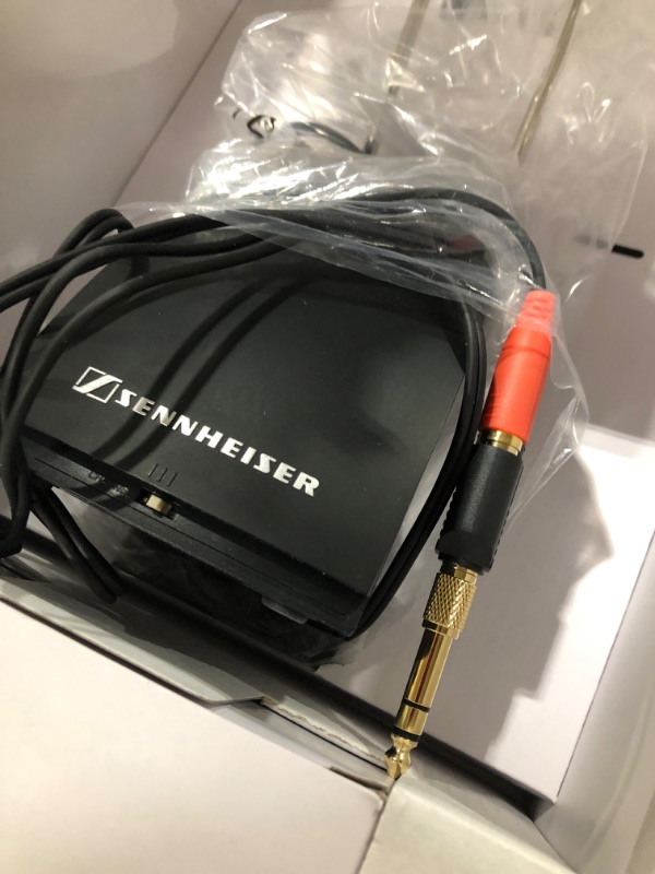 Photo 1 of Sennheiser RS 135 On-Ear Wireless RF Headphones with Charging Cradle---UNABLE TO TEST 