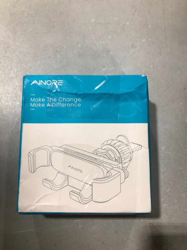 Photo 1 of AINOPE Car Phone Holder Mount 2022 Upgraded Gravity Car Phone Mount with Newest Air Vent Clip Auto Lock Hands Free Cell Phone Holder Mount for Car Compatible for iPhone 14 Pro Max 13 12 & All Phones Black