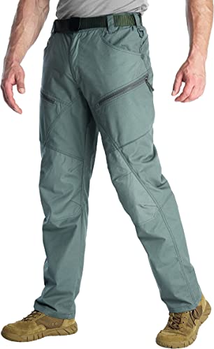 Photo 1 of ANTARCTICA Men's Tactical Hiking Pants Waterproof Military Outdoor Cargo Pants Lightweight Jogger Casual Work Trousers
SIZE 32X32