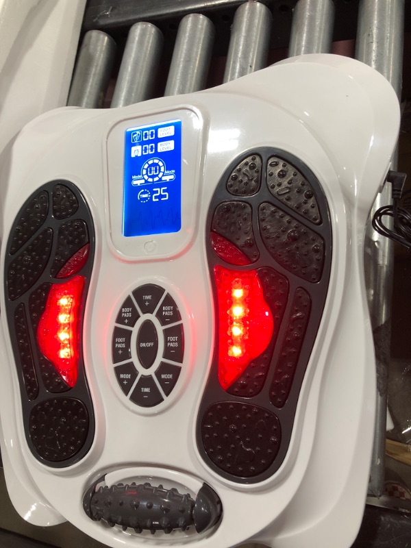 Photo 2 of Creliver Foot Circulation Plus EMS & TENS Foot Nerve Muscle Massager, Electric Foot Stimulator Improves Circulation, Feet Legs Circulation Machine Relieves Body Pains, Neuropathy (FSA or HSA Eligible)