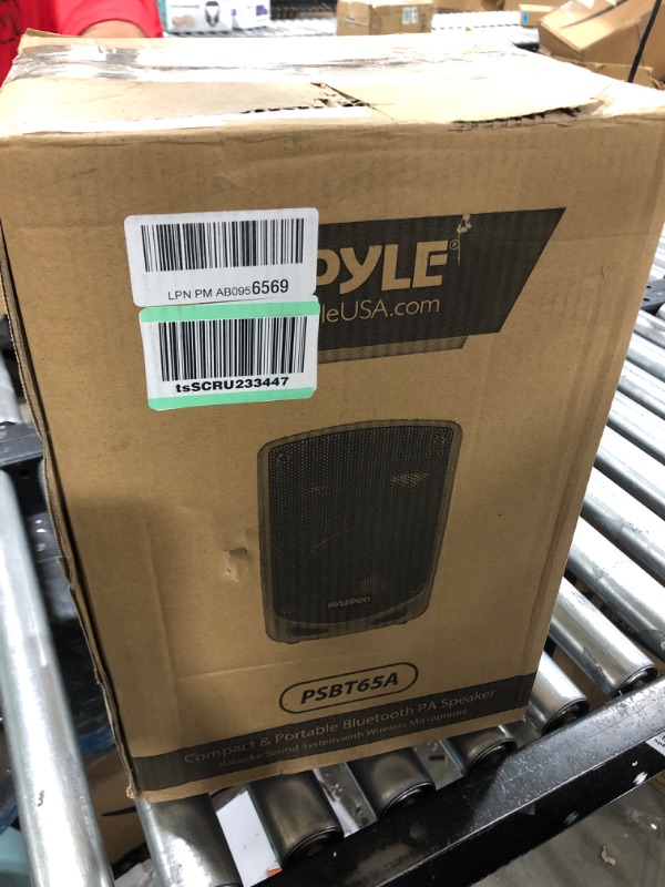 Photo 5 of Pyle PSBT65A Compact & Portable Bluetooth PA Speaker