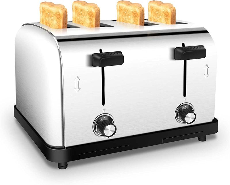 Photo 1 of 4 Slice Commercial Toaster - 1 1/2" Slots, 120V140
