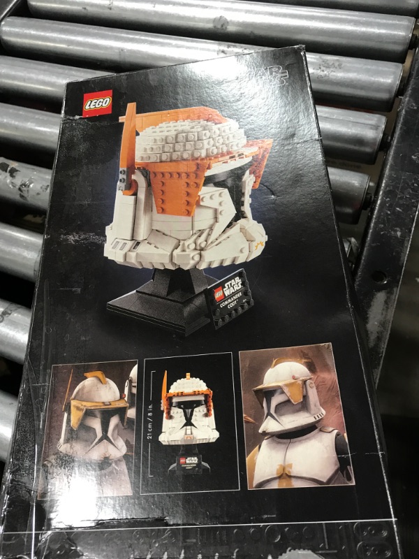 Photo 3 of LEGO Star Wars Clone Commander Cody Helmet 75350 Collectible Set for Adults, The Clone Wars Memorabilia, Collection Gift Idea, Decor Display Model,766 Pieces