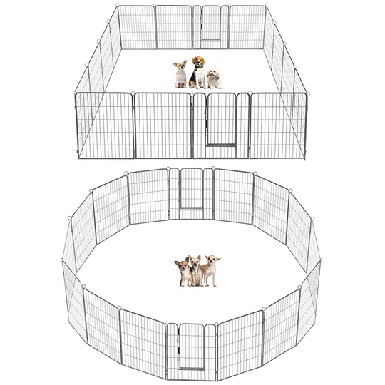 Photo 1 of Aivituvin-AIR50 AIR51 Dog Exercise Pen | Outdoor&Indoor Portable Pet Puppy Playpen - Small -31"H- 16 Panels
