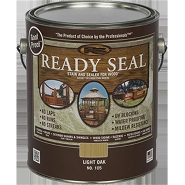 Photo 1 of 1864792 WOOD STN/SLR LT OAK GL Ready Seal Goof Proof Semi-Transparent Natural (Light Oak) Oil-Based Penetrating Wood Stain and Seal