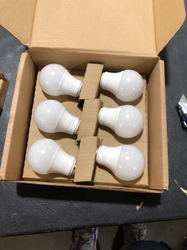 Photo 1 of 60W Dimmable Daylight Lightbulbs 6 PACK