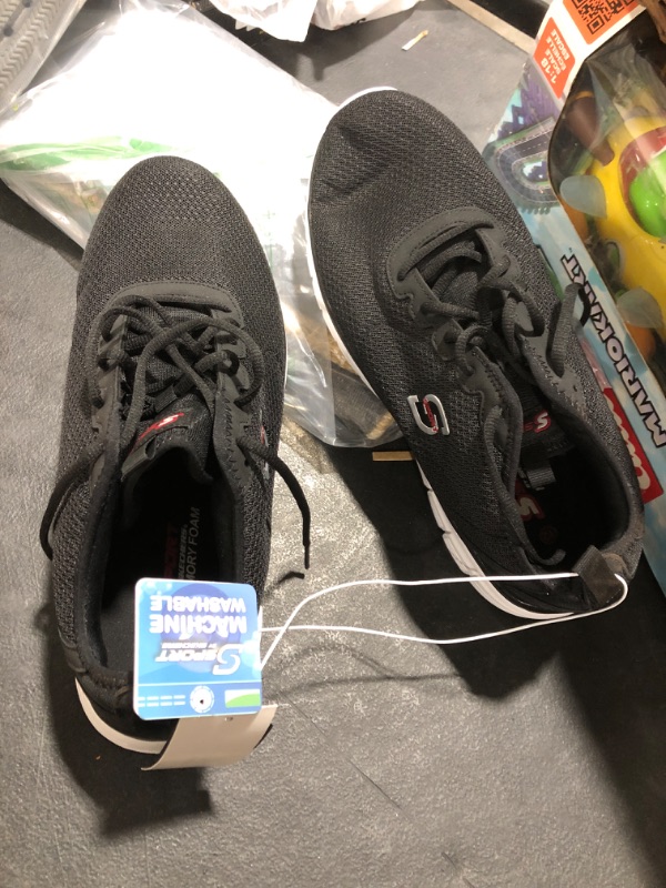 Photo 1 of black running sneakers size 12 