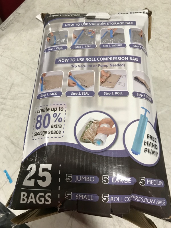 Photo 2 of 25 Pack Vacuum Storage Bags