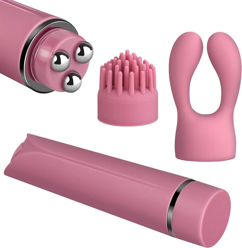 Photo 1 of Clitoral Stimulation Vibrator, 3 Vibrating Heads Massage for Vulva Nipple and Penis, 10 Vibration Modes Waterproof Sex Toy for Men, Women and Couple Fun 