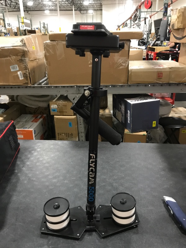 Photo 6 of FLYCAM 5000 Handheld Video Camera Stabilizer with Quick Release Plate and Table Clamp, 11 Lbs Capacity
